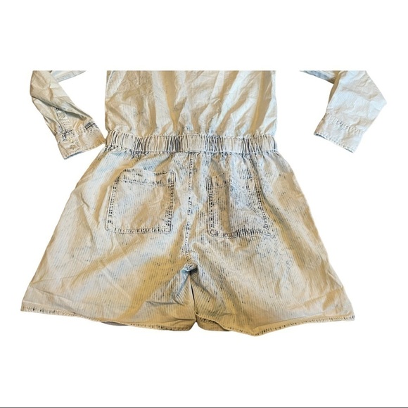 JOE'S Jeans The Drawstring Romper hickory stripe - Picture 8 of 15